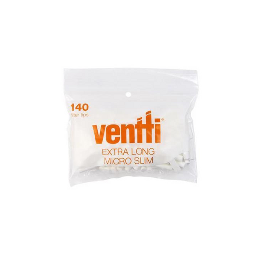 Ventti Extra Long Micro Slim Filters 140 Pack