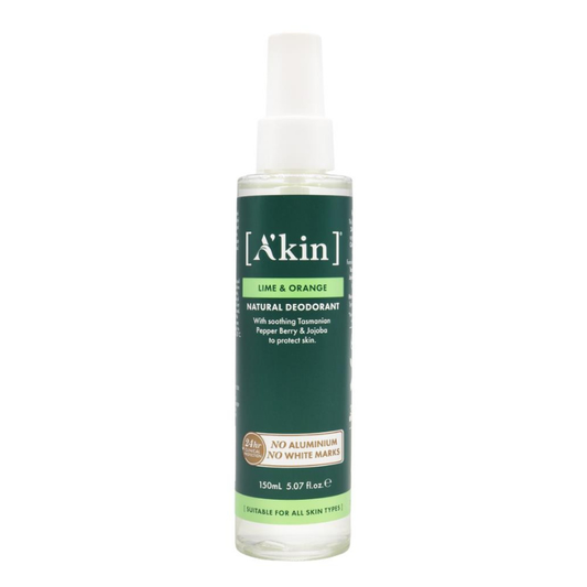 A'Kin Lime & Orange Natural Deodorant 150ml