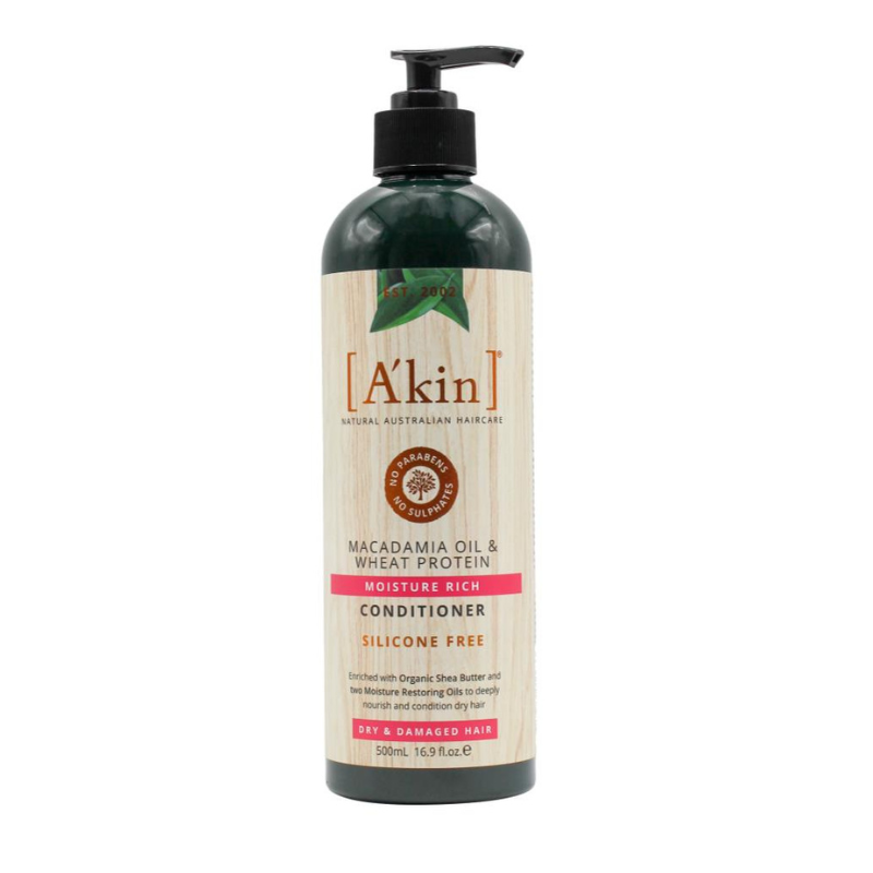 A'Kin Moisture Rich Conditioner Dry & Damaged Hair 500ml