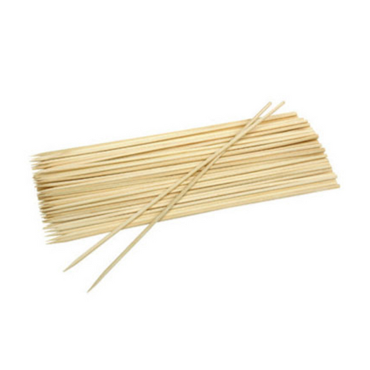 Bamboo Barbecue Skewers 3mm x 250mm 500 Pack