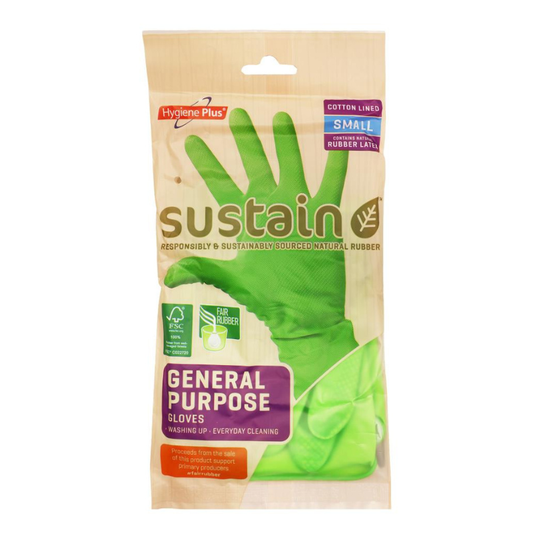 Hygiene Plus Sustain General Purpose Gloves Small 1 Pair