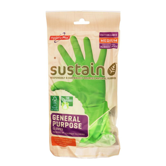Hygiene Plus Sustain General Purpose Gloves Medium 1 Pair