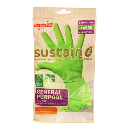Hygiene Plus Sustain General Purpose Gloves Large 1 Pair