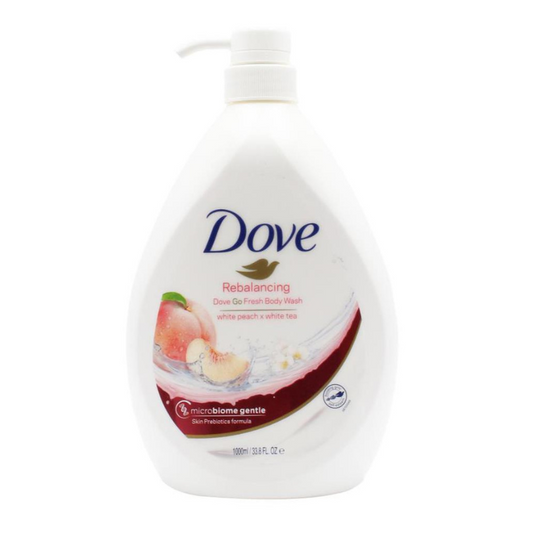Dove Rebalancing White Peach x White Tea Body Wash 1000ml