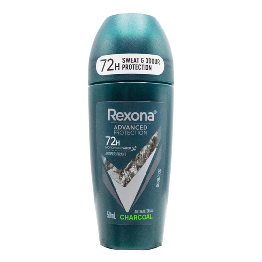 Rexona Roll On 72H Motion Activated Antiperspirant Charcoal 50ml