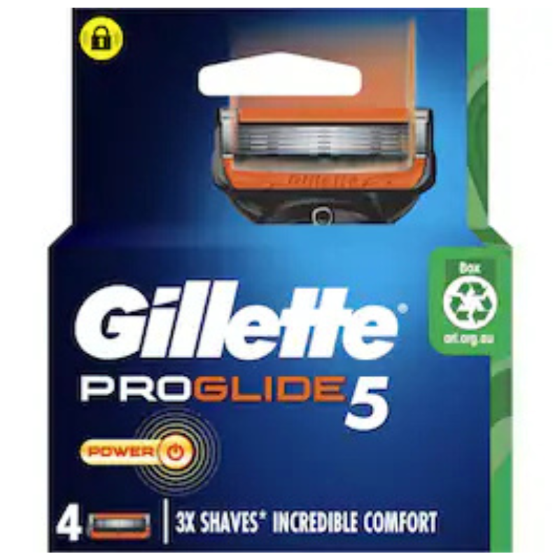 Gillette Proglide 5 Razor Blades 4 Pack