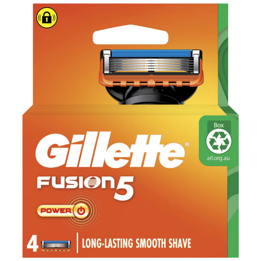 Gillette Fusion 5 Razor Blades 4 Pack