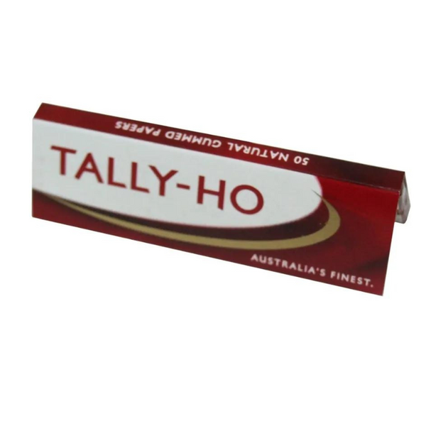 Tally-Ho 10 Booklets Of 50 Cigarette Papers = 500 Papers