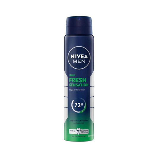 NIVEA MEN DEODORANT FRESH SENSATION ANTIBACTERIAL 250ml