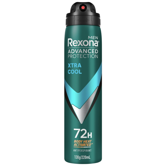 Rexona Men Xtra Cool 72H Body Heat Activated Antiperspirant 220ml