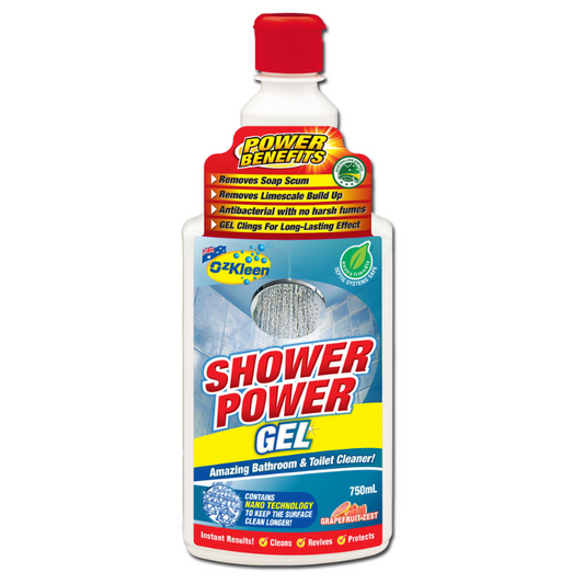 Ozkleen Shower Power Gel Grapefruit Zest 750ml