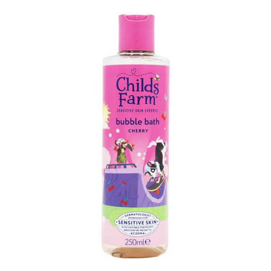 Childs Farm Bubble Bath Cherry Sensitive Skin 250ml