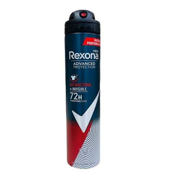 Rexona Men Advanced Protection Antibacterial + Invisible 200ml