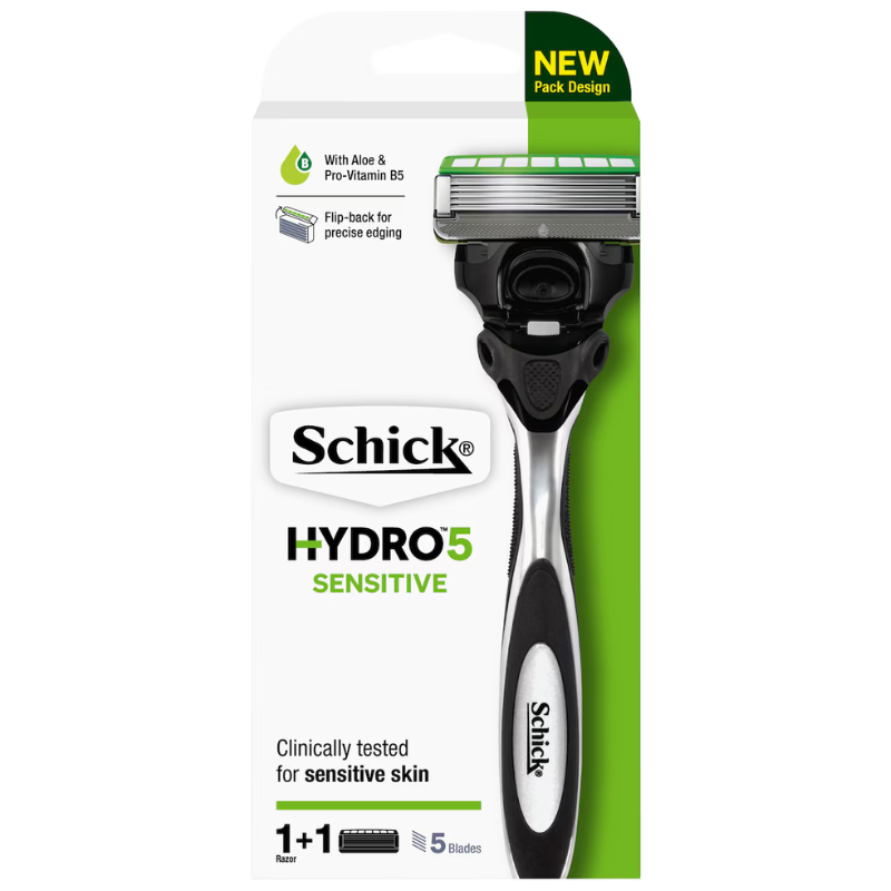 Schick Hydro 5 Sensitive Razor With 1 Blades Kit 1 Pack