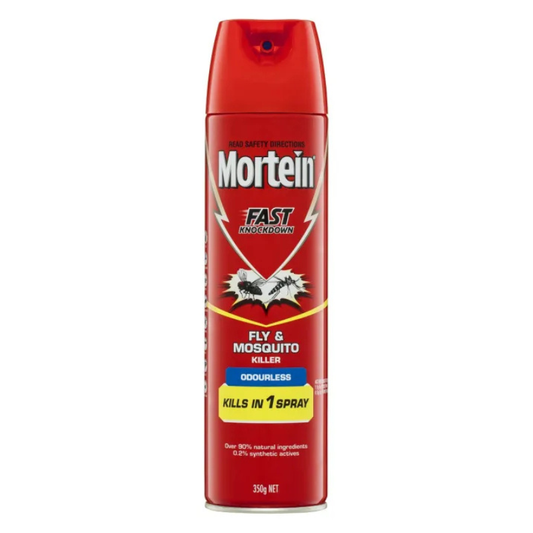 Mortein Fast Knockdown Fly & Mosquito Killer Odourless 350g