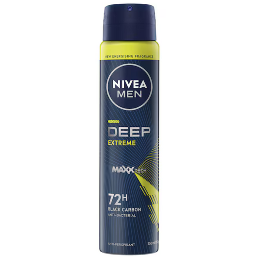 Nivea Men Deodorant Deep Extreme Black Carbon 250ml