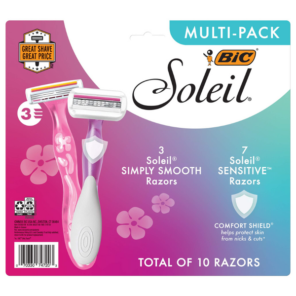 Bic Soleil Multi-Pack 10 Razors