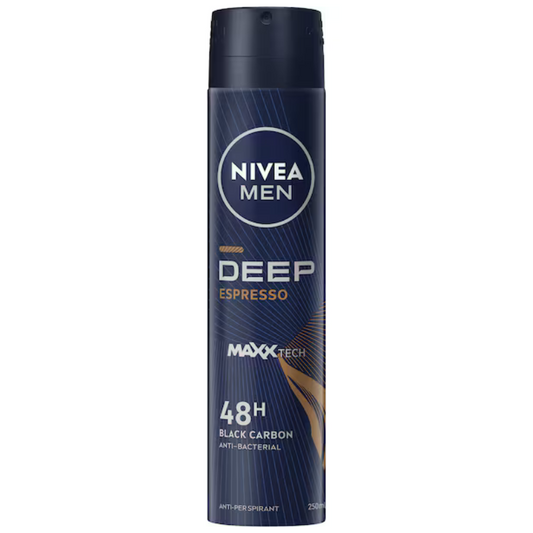 Nivea Men Deodorant Deep Espresso Black Carbon 250ml