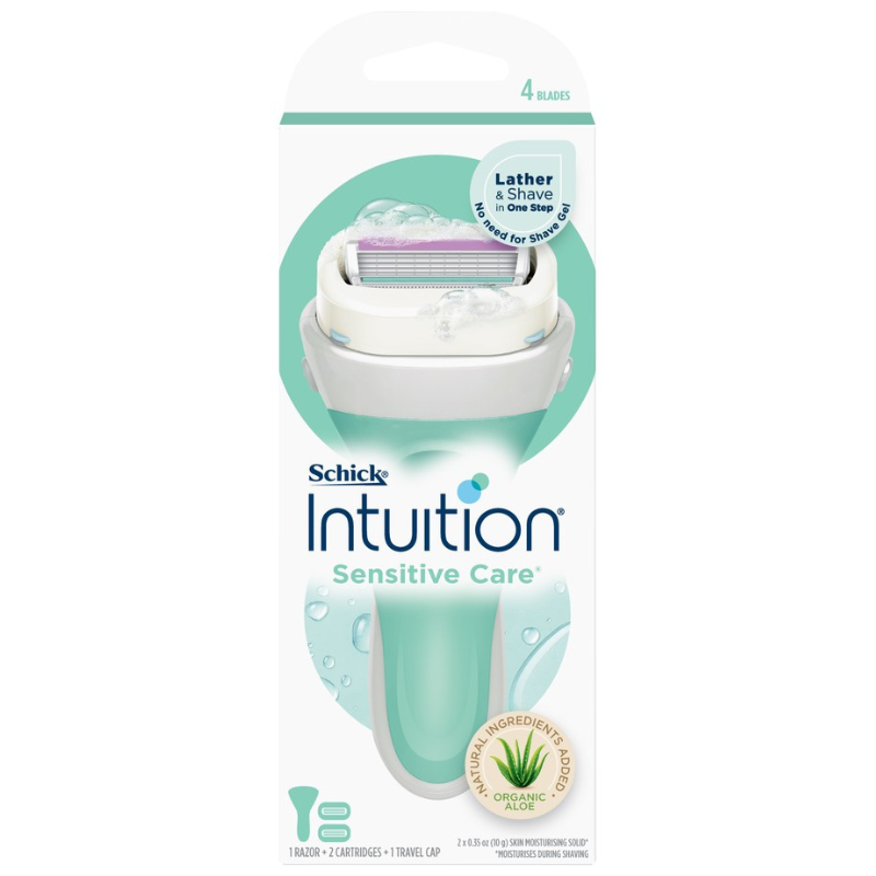 Schick Intuition Sensitive Care Razor Kit 2 Pack – JWN Shop