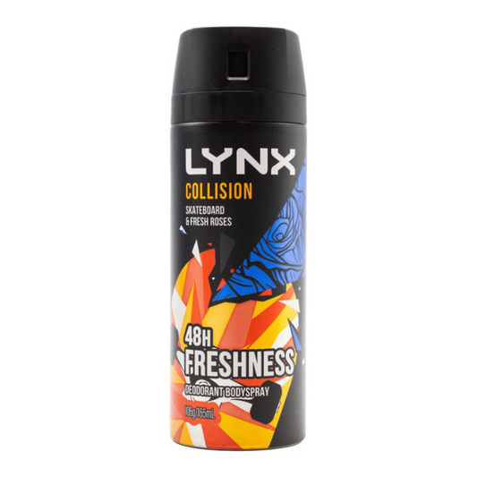 Lynx Collision Skateboard & Fresh Roses Bodyspray 165ml