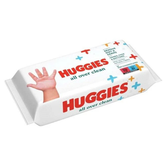 Huggies All Over Clean 56 Baby Cleansing Wipes