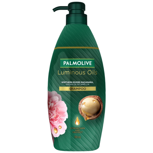 Palmolive Luminous Oils Northern Rivers Macadamia Argan Oil & Camellia Shampoo 700ml