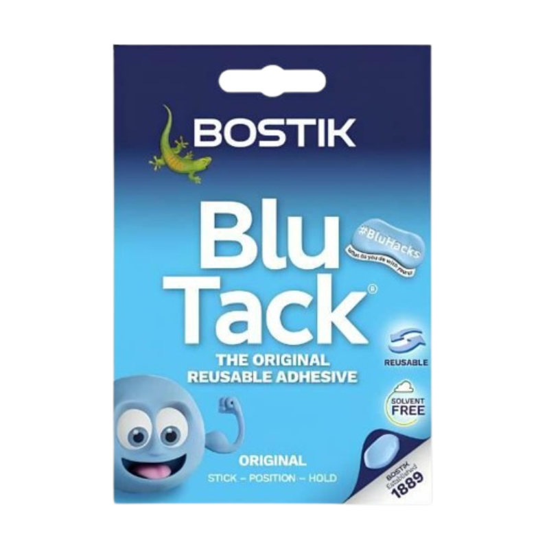 Bostik Blu Tack The Original Reusable Adhesive
