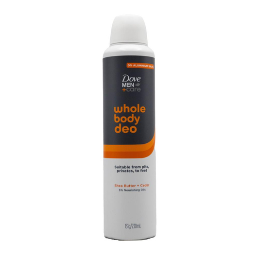 Dove Men + Care Whole Body Deo Shea Butter + Cedar 230ml
