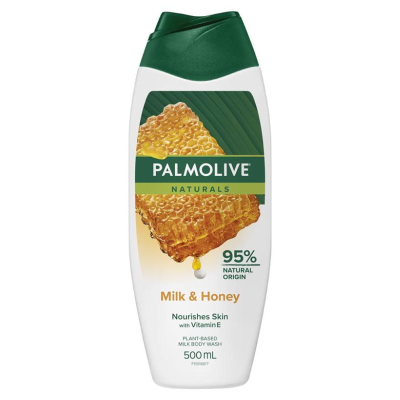 Palmolive Naturals Milk & Honey Body Wash 500ml