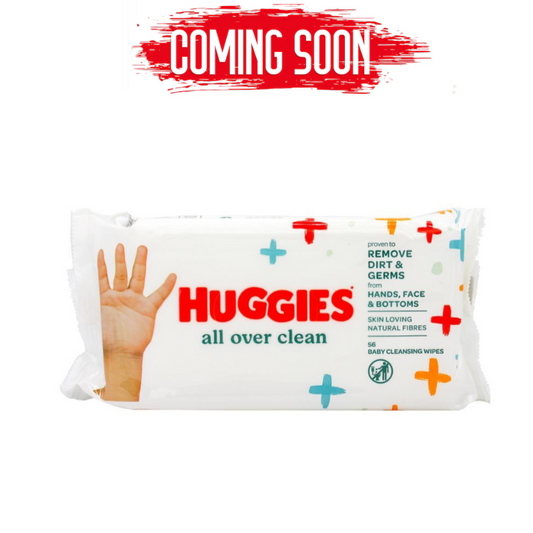 Huggies All Over Clean 56 Baby Cleansing Wipes