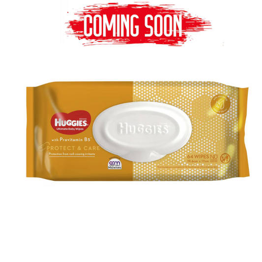 Huggies 64 Ultimate Baby Wipes With Provitamin B5 Protect Care