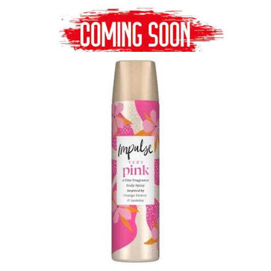 Impulse Very Pink Orange Flower & Jasmine Body Spray 75ml