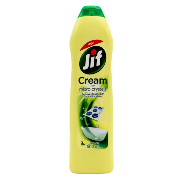 Jif Cream With Micro Crystals Lemon 500ml