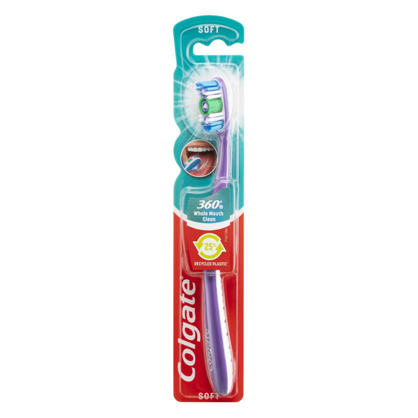 Colgate Toothbrush 360 Soft Assorted Colours