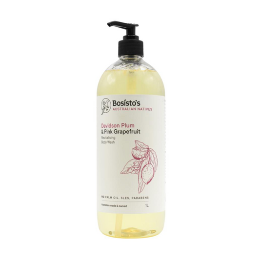 Bosisto'S Davidson Plum & Pink Grapefruit Body Wash 1L