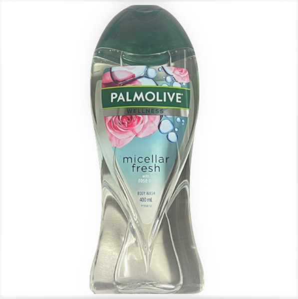 Palmolive Wellness Micellar Fresh With Rose Oil Body Wash 400ml