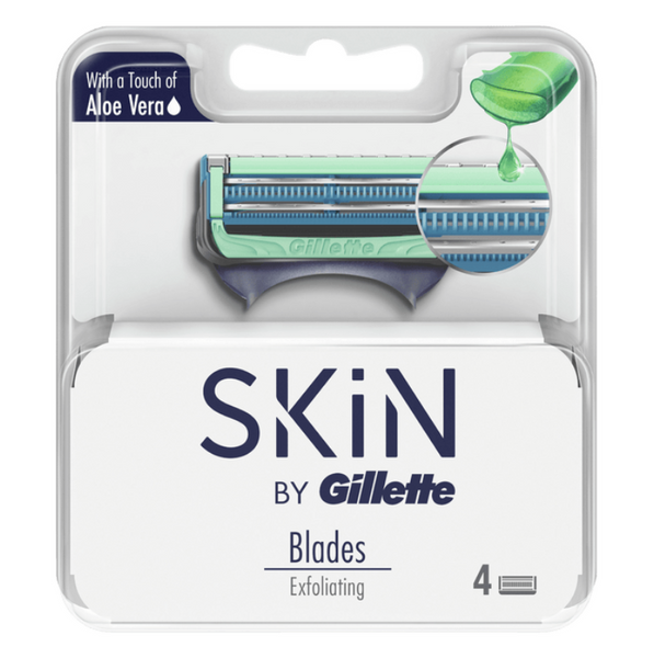 Skin By Gillette Exfoliating 4 Blades