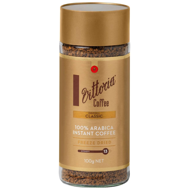 Vittoria Coffee Original Classic Freeze Dried 100g