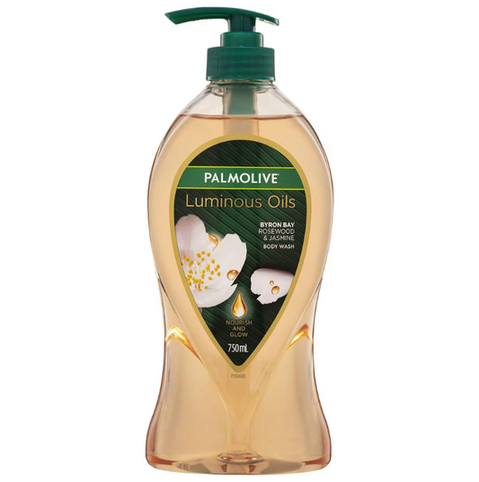 Palmolive Luminous Oils Rosewood & Jasmine Body Wash 750ml