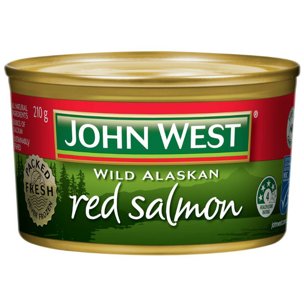 John West Wild Alaskan Red Salmon 210g