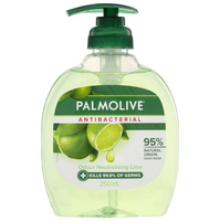 Palmolive Antibacterial Odour Neutralising Lime Hand Wash 250ml