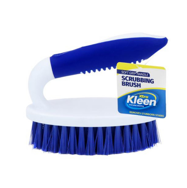 Xtra Kleen Oval Scrubbing Brush 1 Pack Medium 14.5 x 11 x 5.8cm