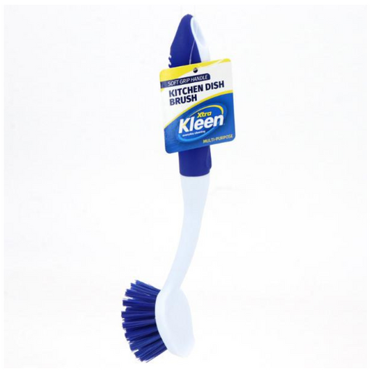 Xtra Kleen Round Kitchen Dish Brush 1 Pack 27.2 x 6.5 x 5.5cm