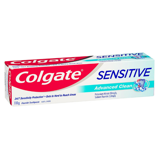 Colgate Toothpaste Sensitive Advanced Clean 110g