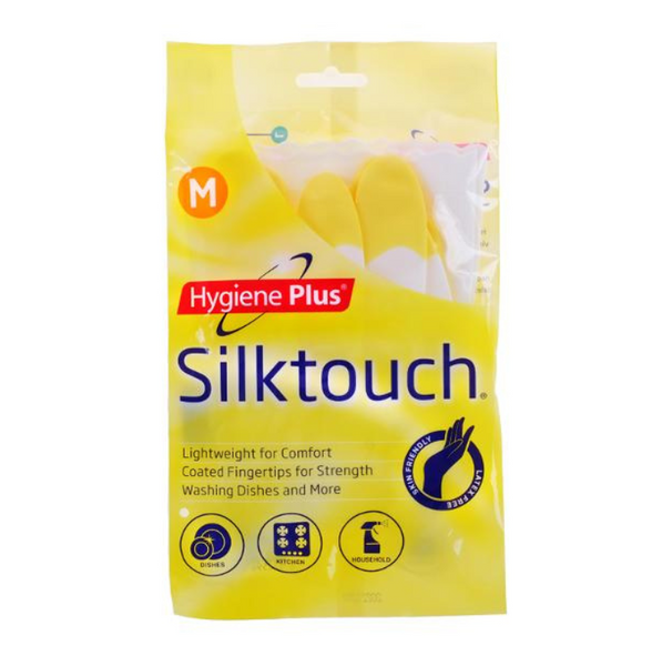 Hygiene Plus Silk Touch Gloves Medium 1 Pair