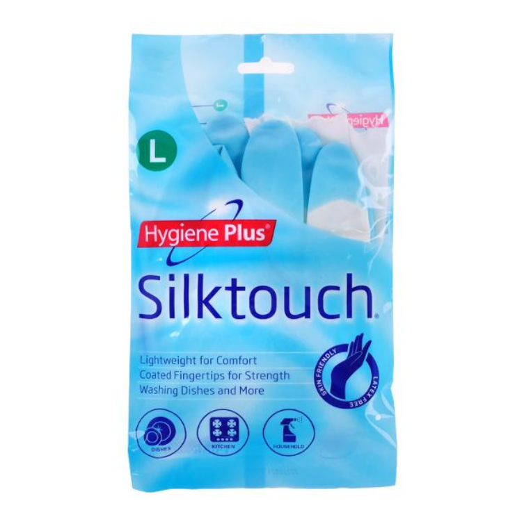 Hygiene Plus Silk Touch Gloves Large 1 Pair