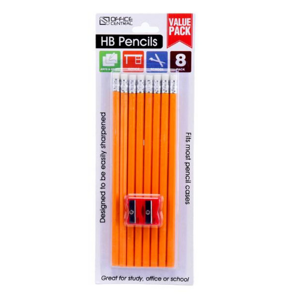 Office Central HB Pencils 8 Pack JWN Shop