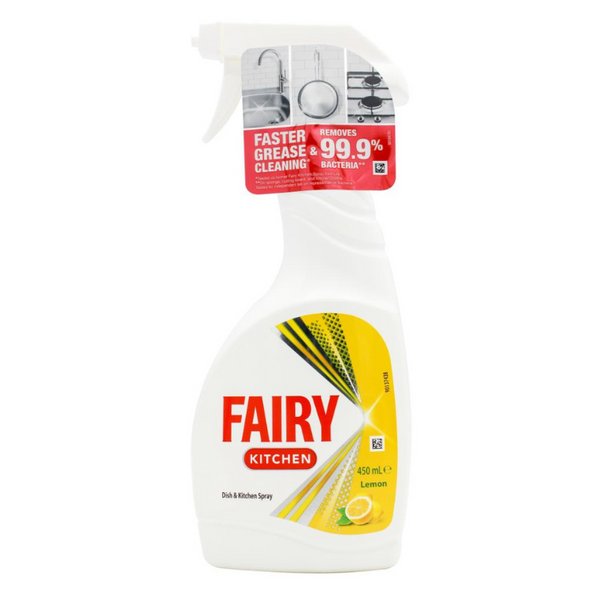 Fairy Dish & Kitchen Spray Lemon 450ml
