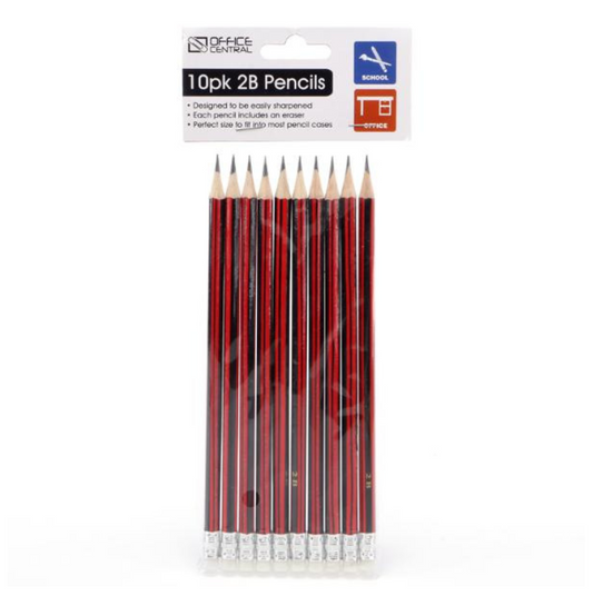 Office Central 2B Pencils 10 Pack