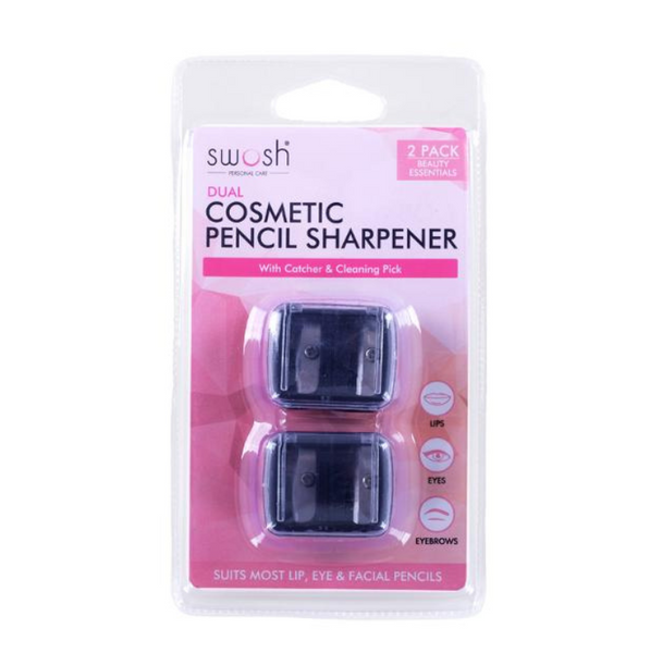 Swosh Dual Cosmetic Pencil Sharpener 2 Pack